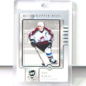 Joe Sakic Upper Deck THE CUP HOCKEY 2006/07 Card #22 067/249 Colorado Avalanche